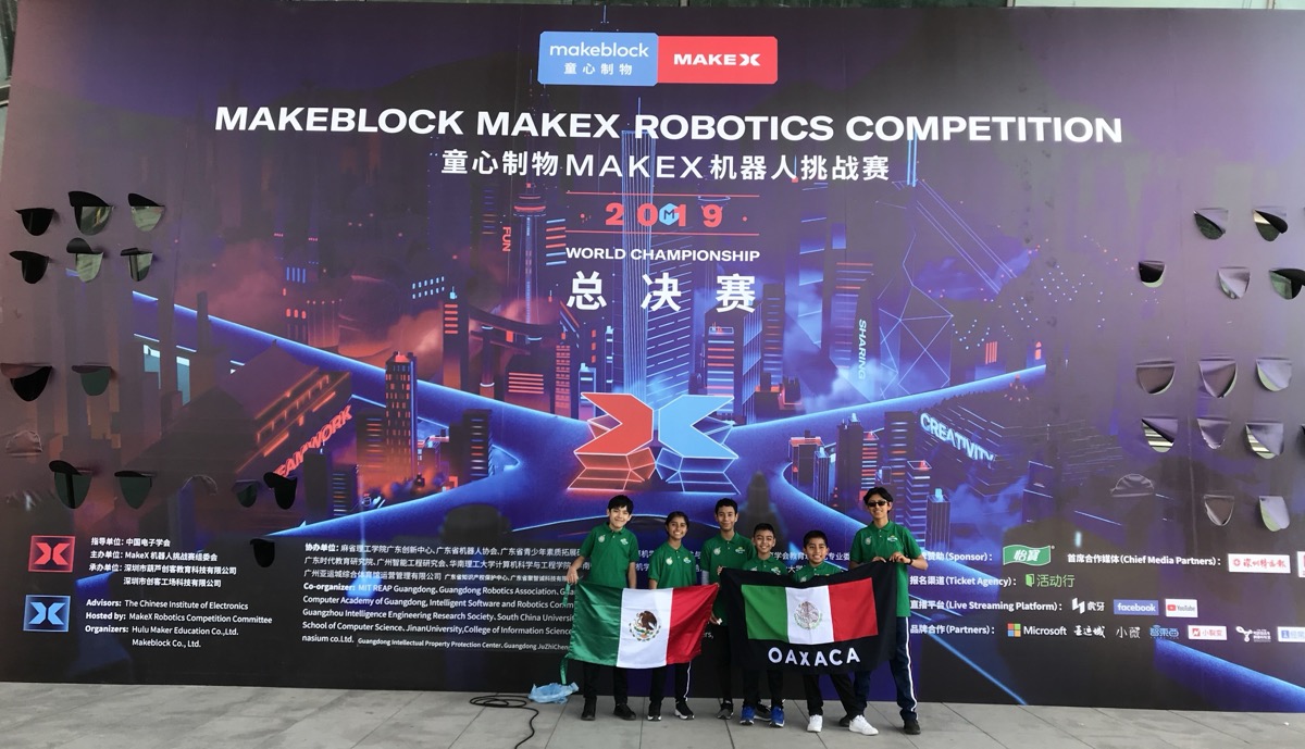 RobotGenio Representa a México en MakeX Robotics Competition en  Guangzhou, China