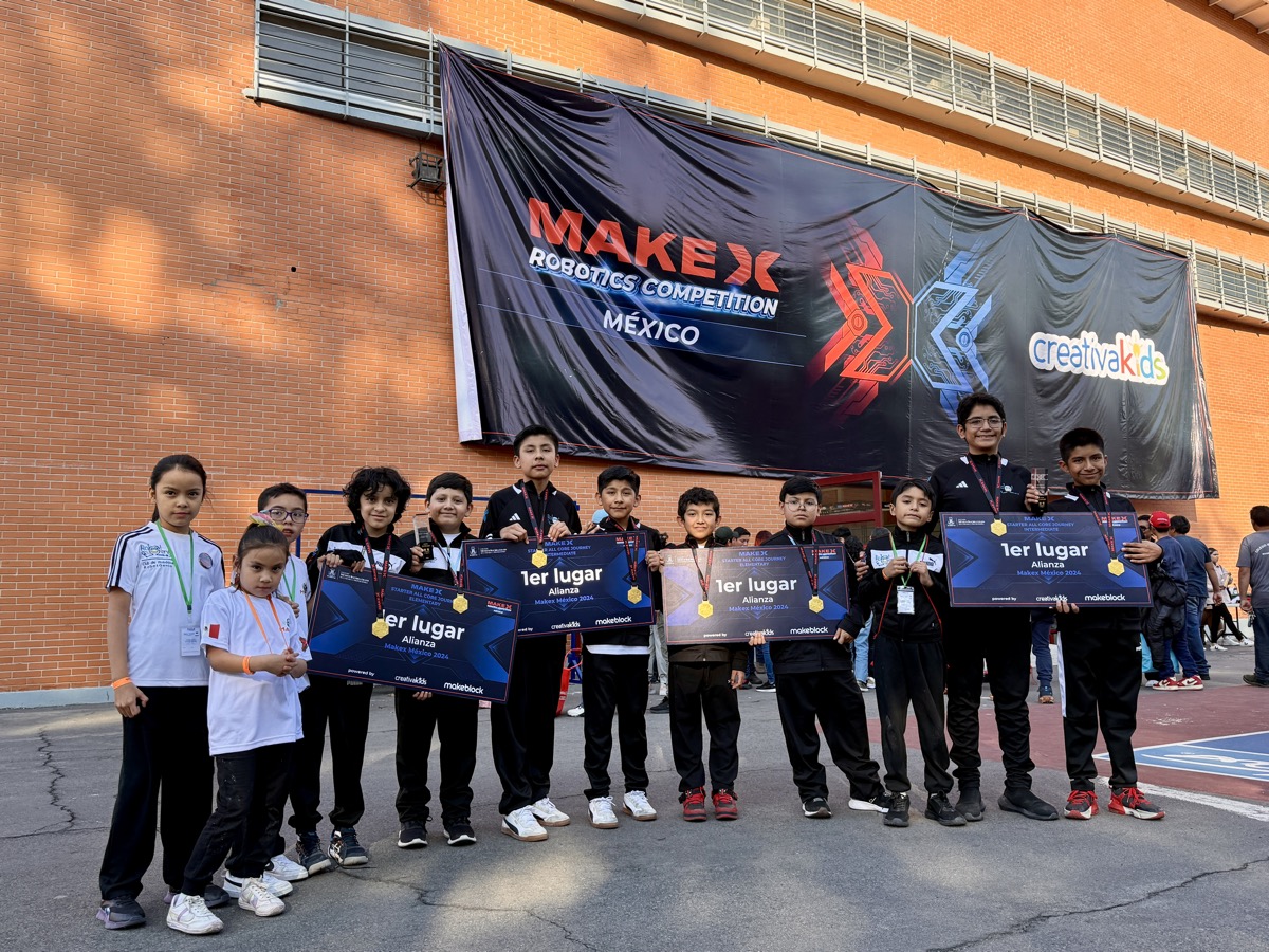 Campeones Nacionales de la MakeX Robotics Competition - Noviembre 2024